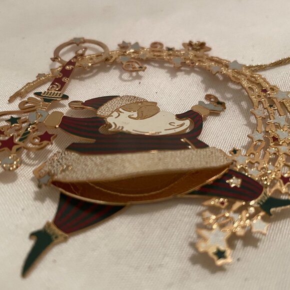MAGICAL SANTA 77134.010 2004 Baldwin Brass 24Kt Gold Finished Brass Ornament VTG - Picture 8 of 8